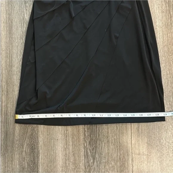 🖤 London Times Black Wrap Dress | Size 10 | Office & Cocktail - Picture 10 of 10